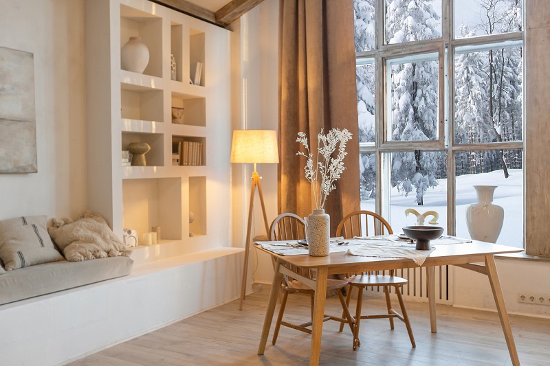 reading nook living room