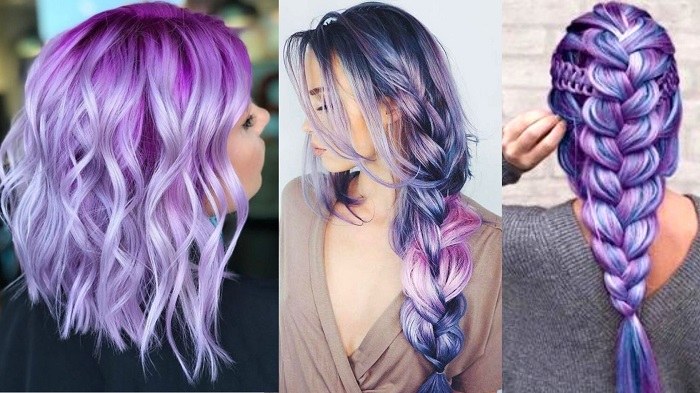 65 Irresistible Cute Purple hairstyle ideas and color shades - miss mv